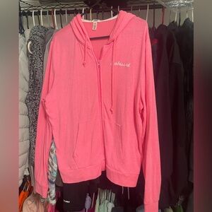 PINK pink light knit sweater